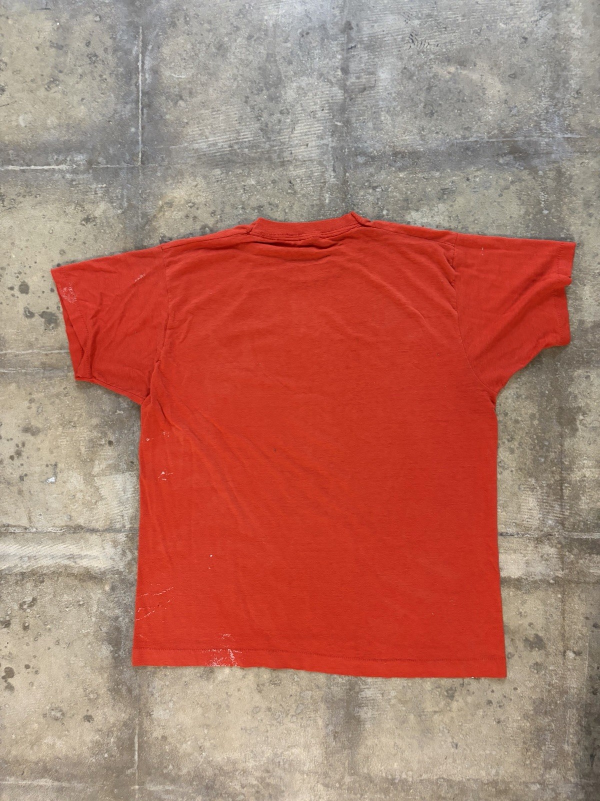 Vintage 80s Lou Ferrigno's New York Gym Distressed Shirt Size Medium Large gallery