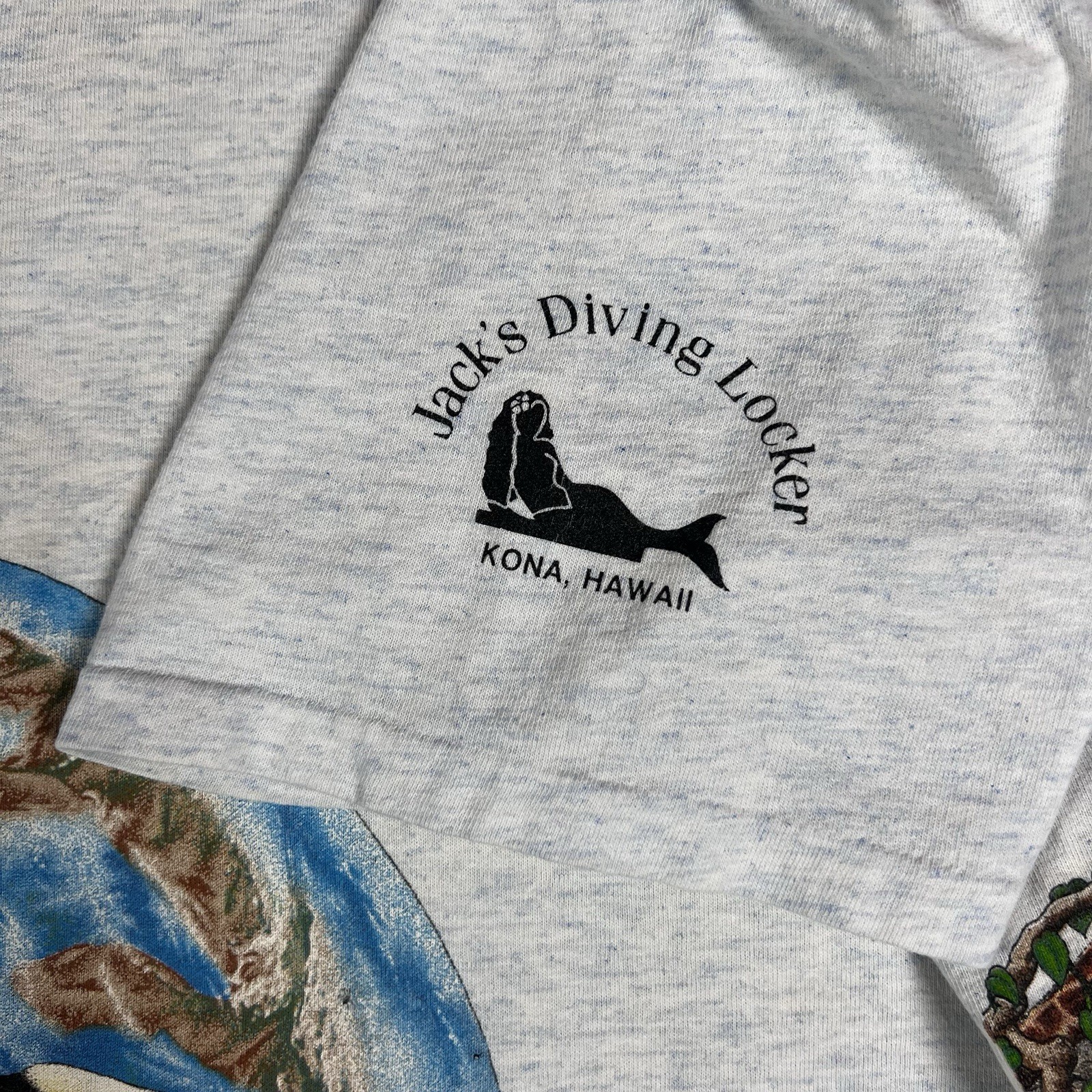 Vintage 1992 Habitat Double Sided Animal Shirt Mens XL Single Stitch Nature 90s gallery