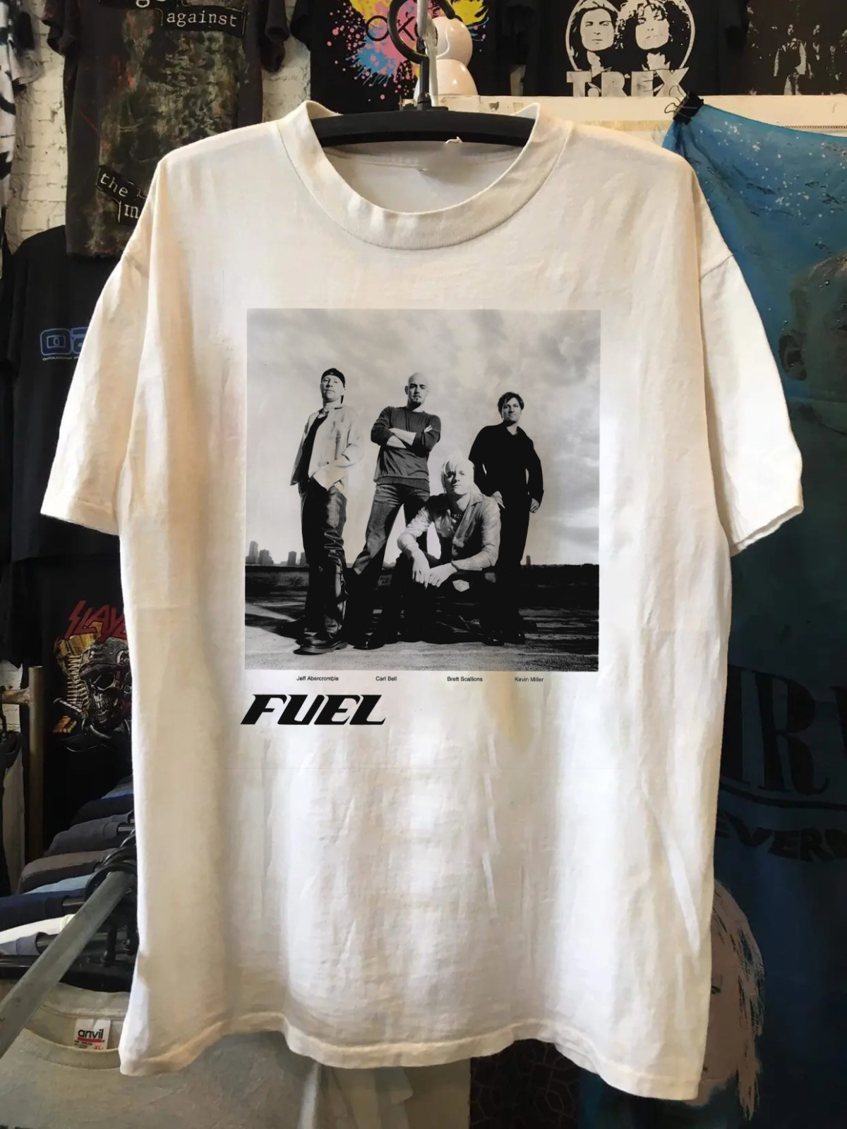 WHite Fuel band members Shirt Unisex Concert S-5XL II244