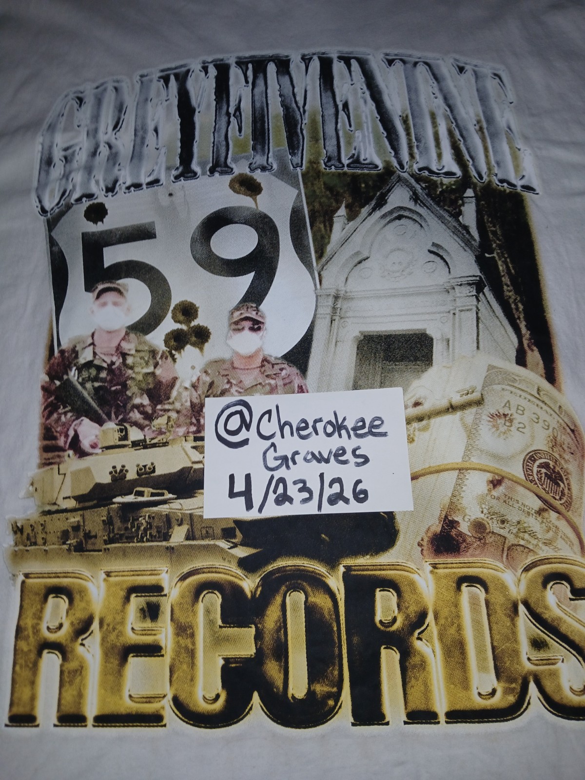 GREYFIVENINE G59 Records $uicideboy$ FTP Graphic Tee 2XL gallery
