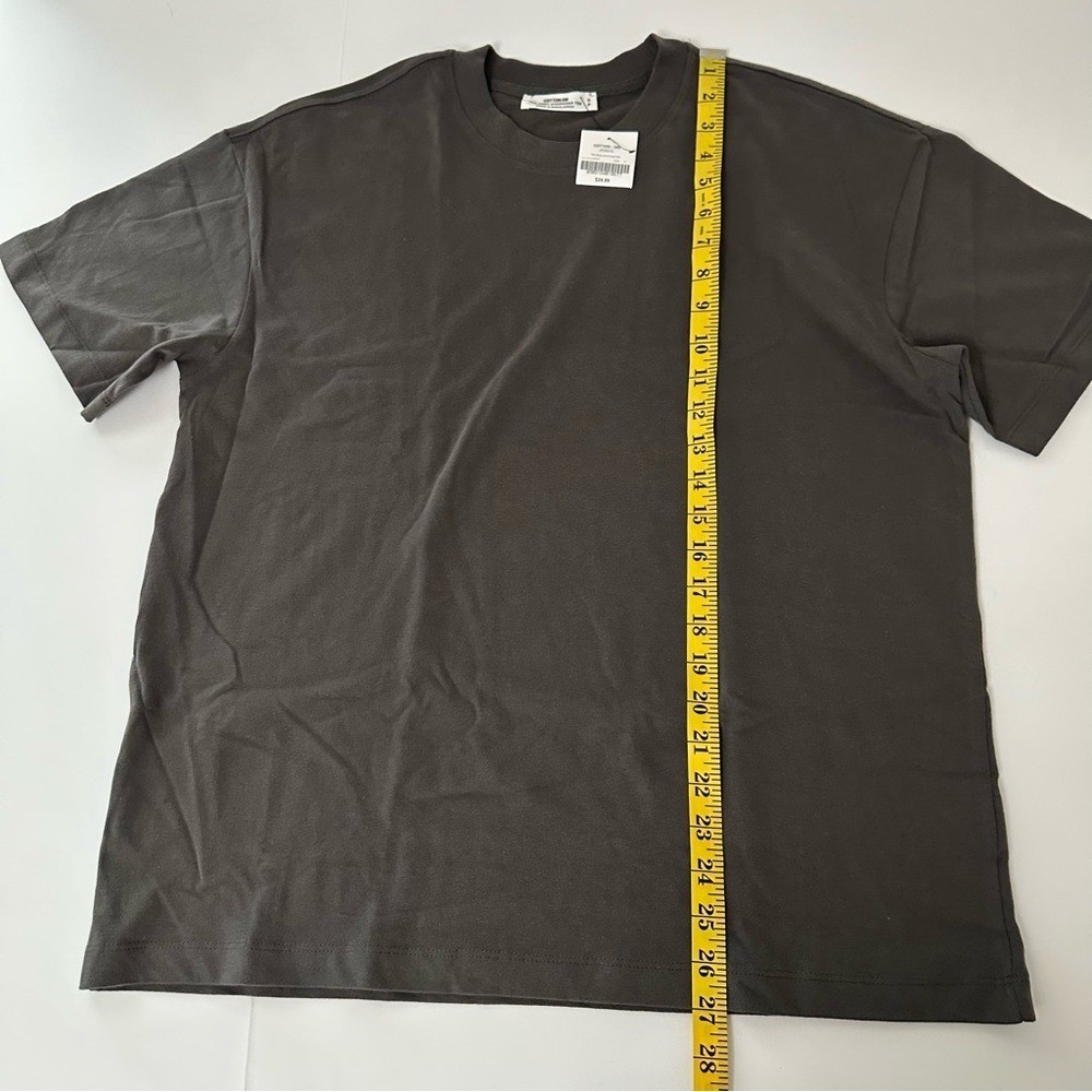 Cotton On Men's The Boxy Oversized T-Shirt Graphite Size SP Cotton New gallery
