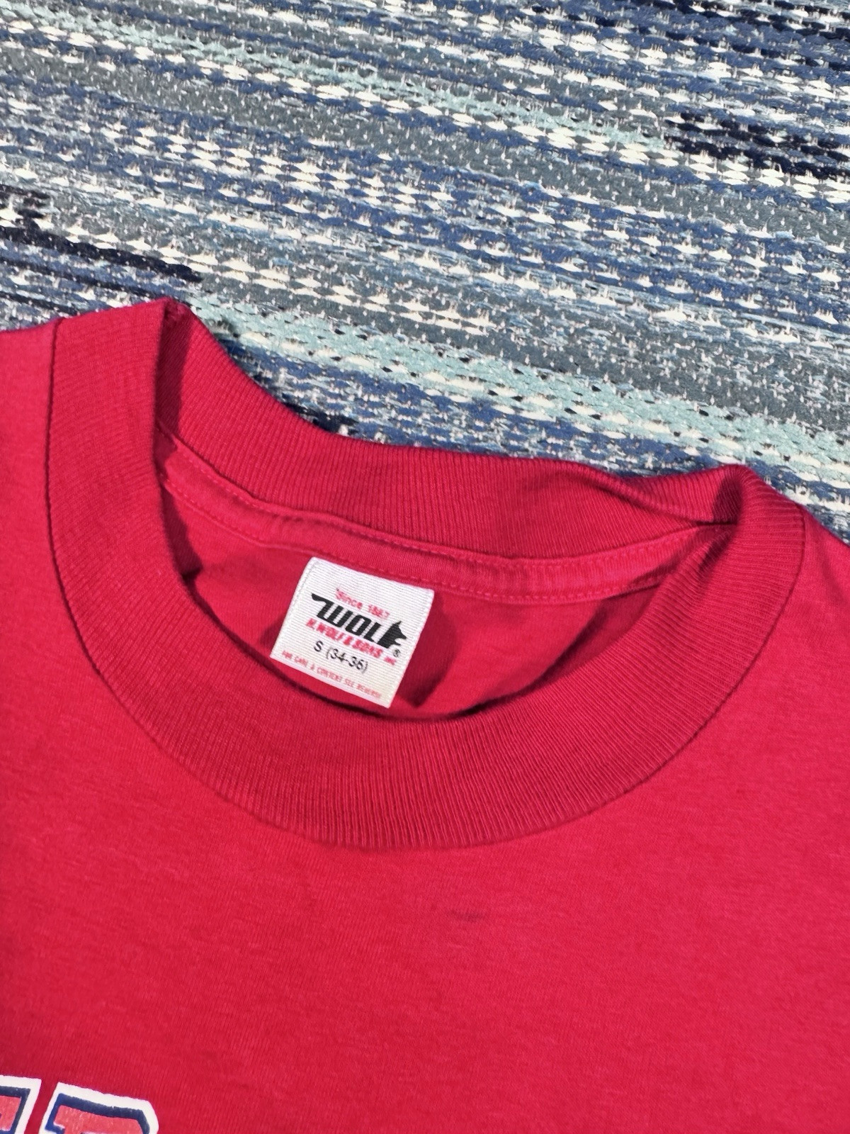 Vintage 80’s US MARINE CORPS T-Shirt Sz Small USMC Military Single Stitch Red gallery