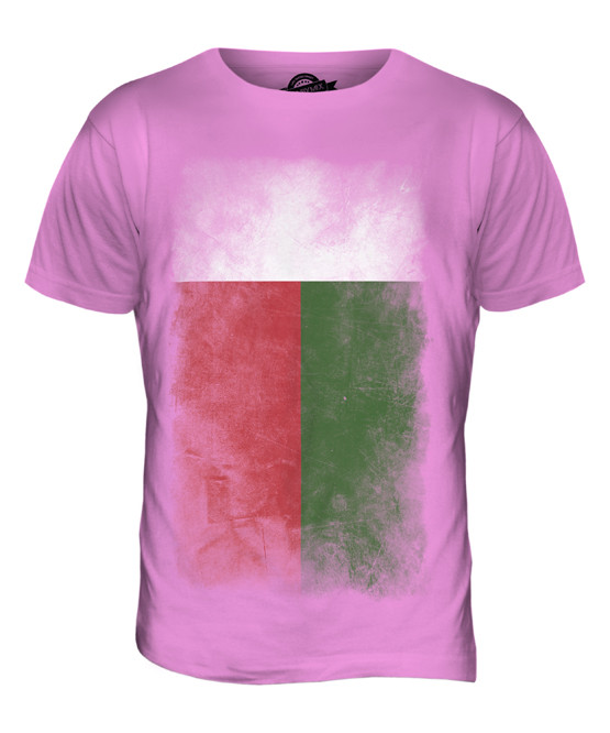 MADAGASCAR FADED FLAG MENS T-SHIRT TEE TOP MADAGASIKARA FOOTBALL MALAGASY SHIRT gallery