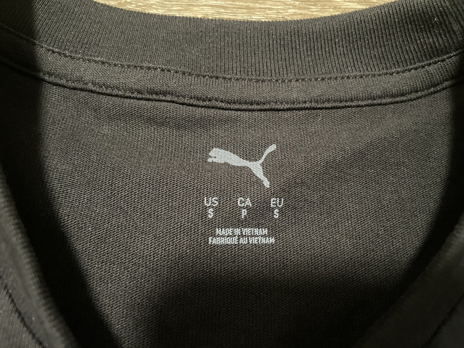 PUMA PumatechX Boxy Mens Sz S Graphic Crew Neck Short Sleeve T-Shirt Black Y2k gallery