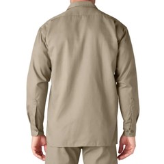 DICKIES RELAXED FIT LONG SLEEVE WORK SHIRT – DESERT SAND