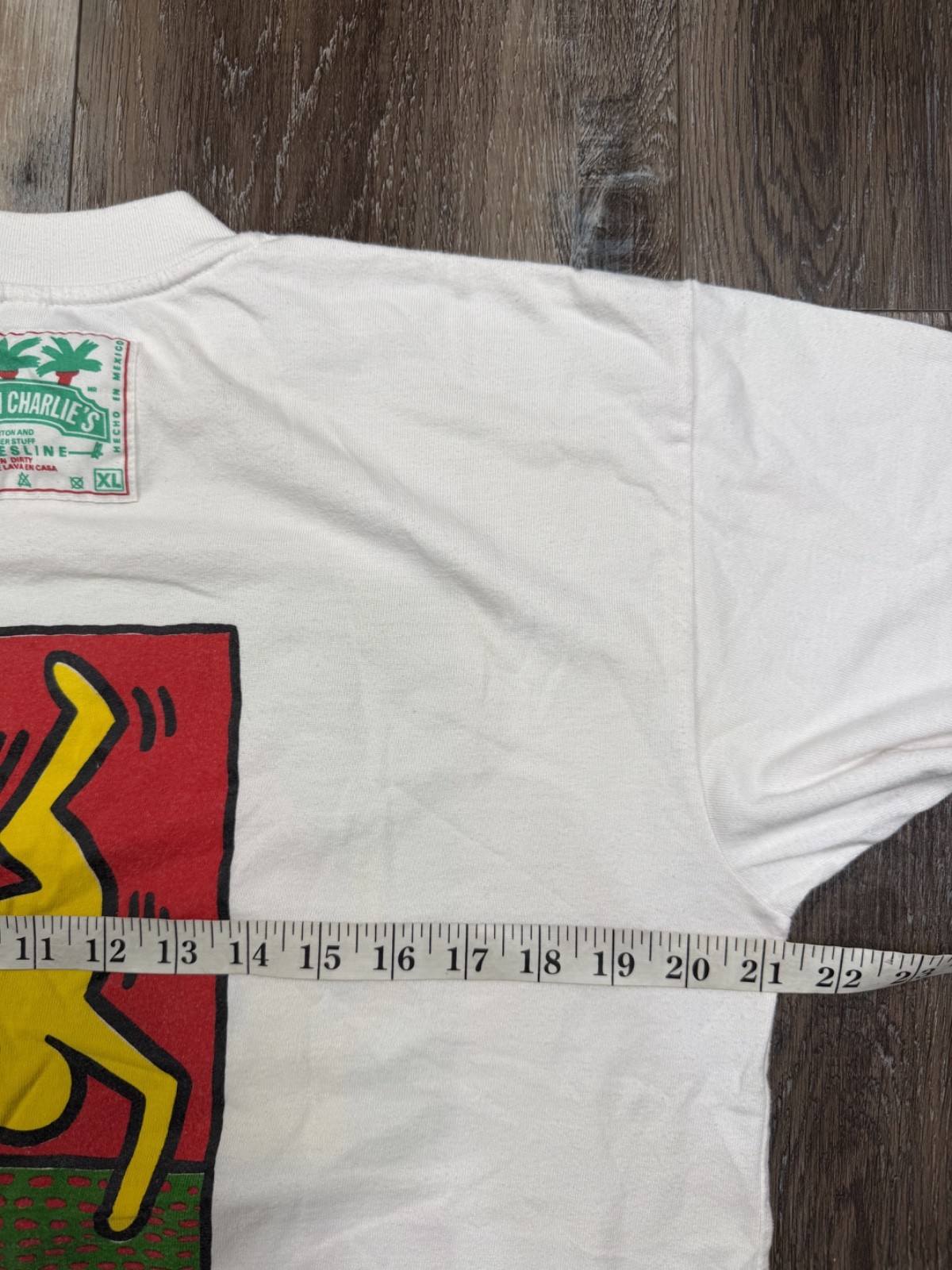 Vintage El Squid Roe T-Shirt Size Large Cabo Mexico Keith Haring Single Stitch gallery