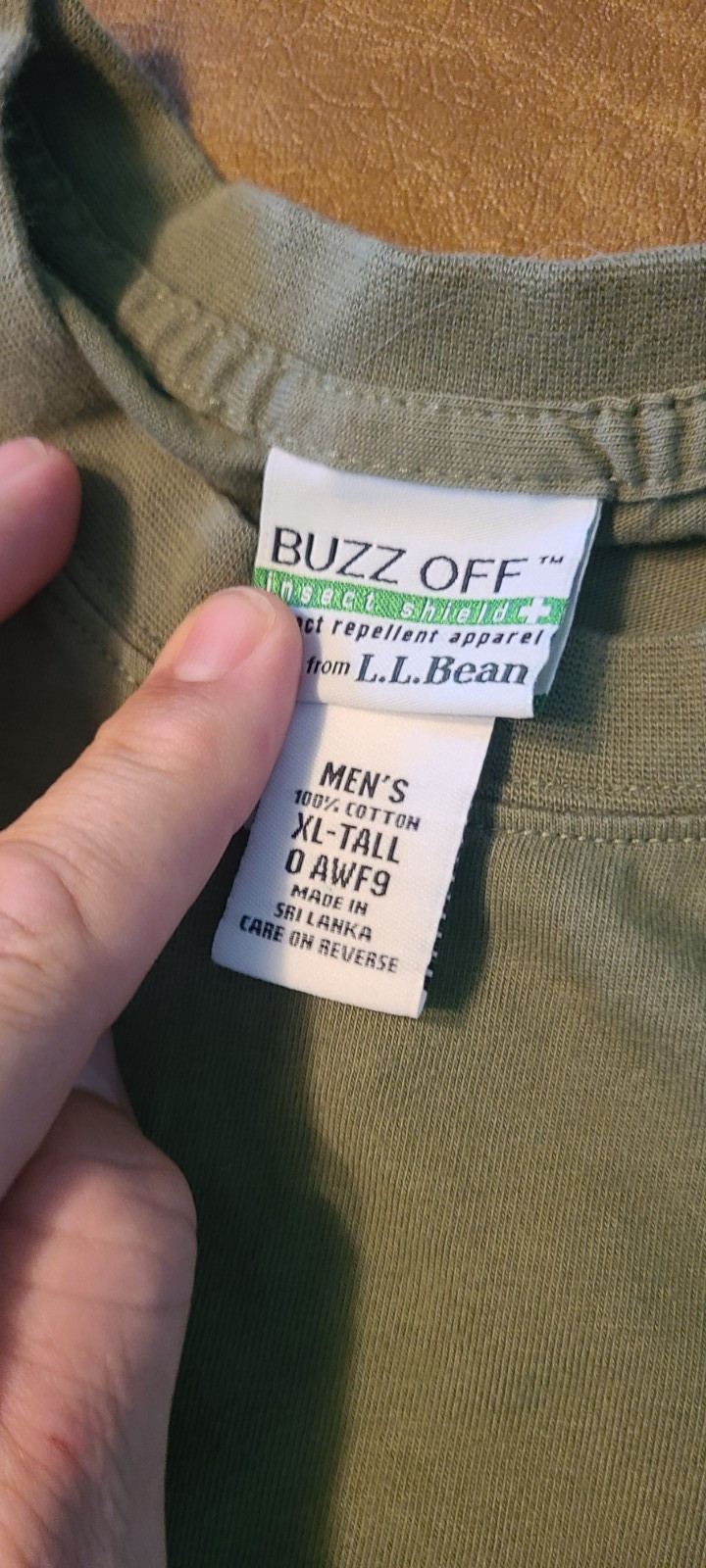 Mens Vintage L.L.Bean "Buzz Off" Tees xxl and xl tall nwot gallery