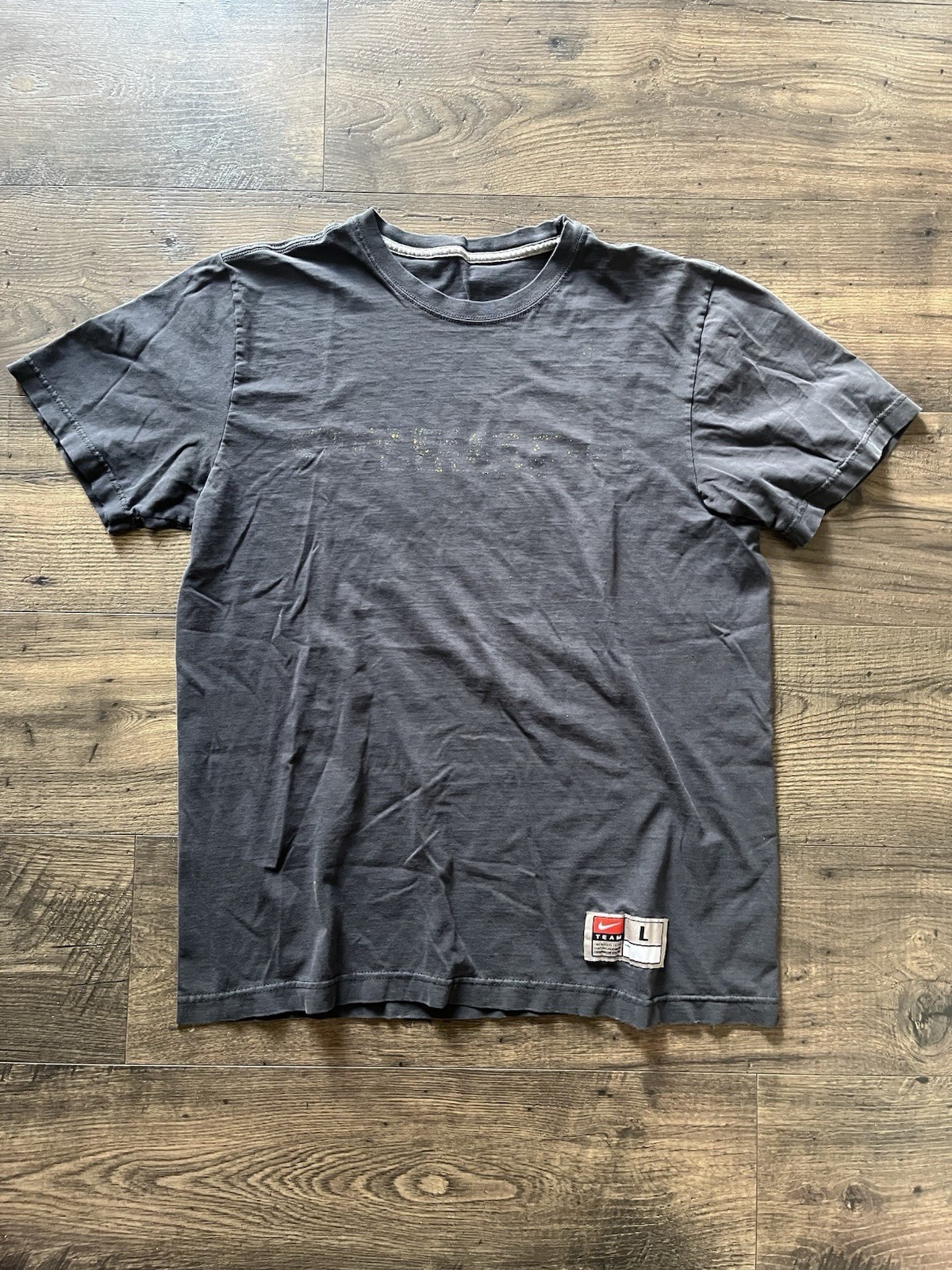 Nike Team Men's Gray Cotton Knit Organ Ducks Logo T-Shirt L gallery