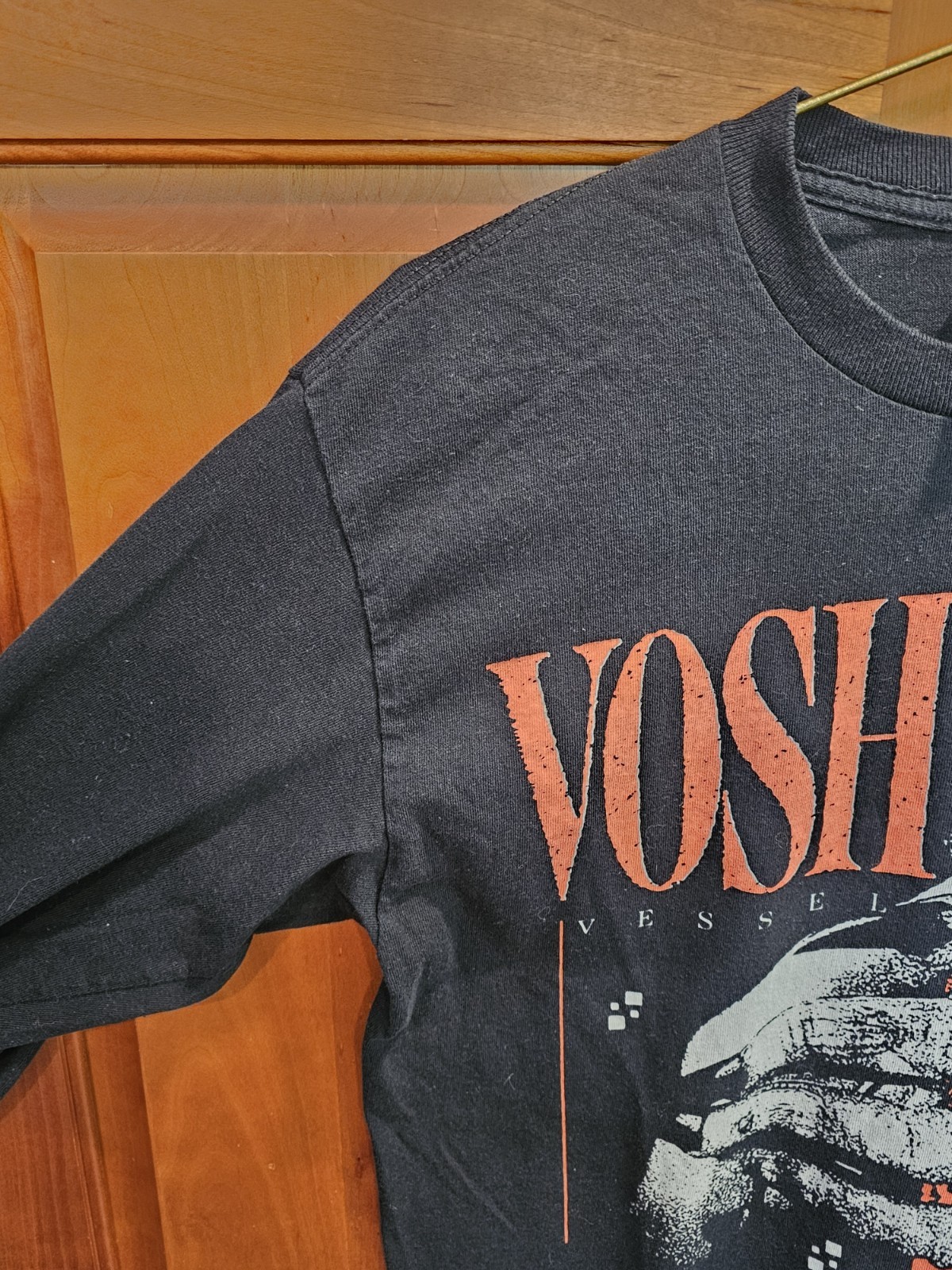 Rare Vosh Vessel Long Sleeve Dark Wave Industrial Goth Band Shirt M gallery