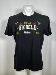 Viva Cerveza Modelo Cinco De Mayo Black T-Shirt Men’s LARGE