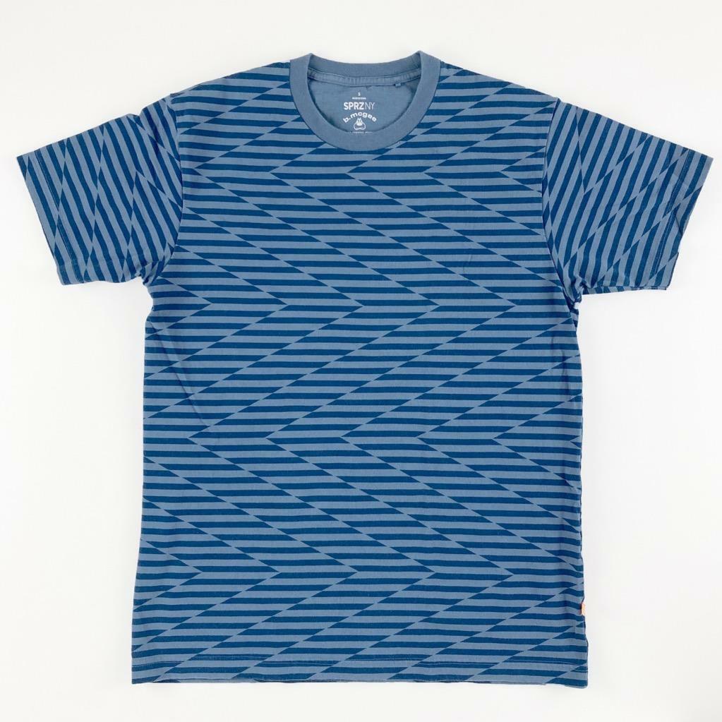 Barry McGee Op Art Blue Small Shirt by Uniqlo Museum of Modern Art