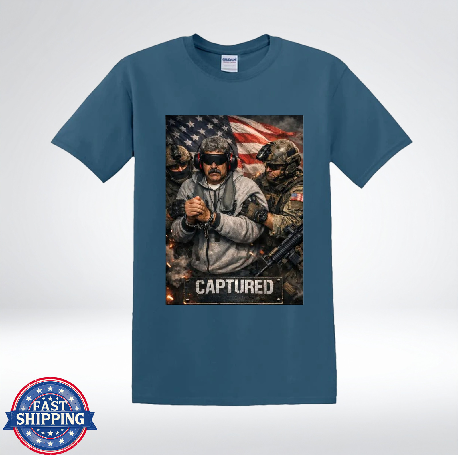 Venezuela Maduro Capture 2026 T-Shirt gallery
