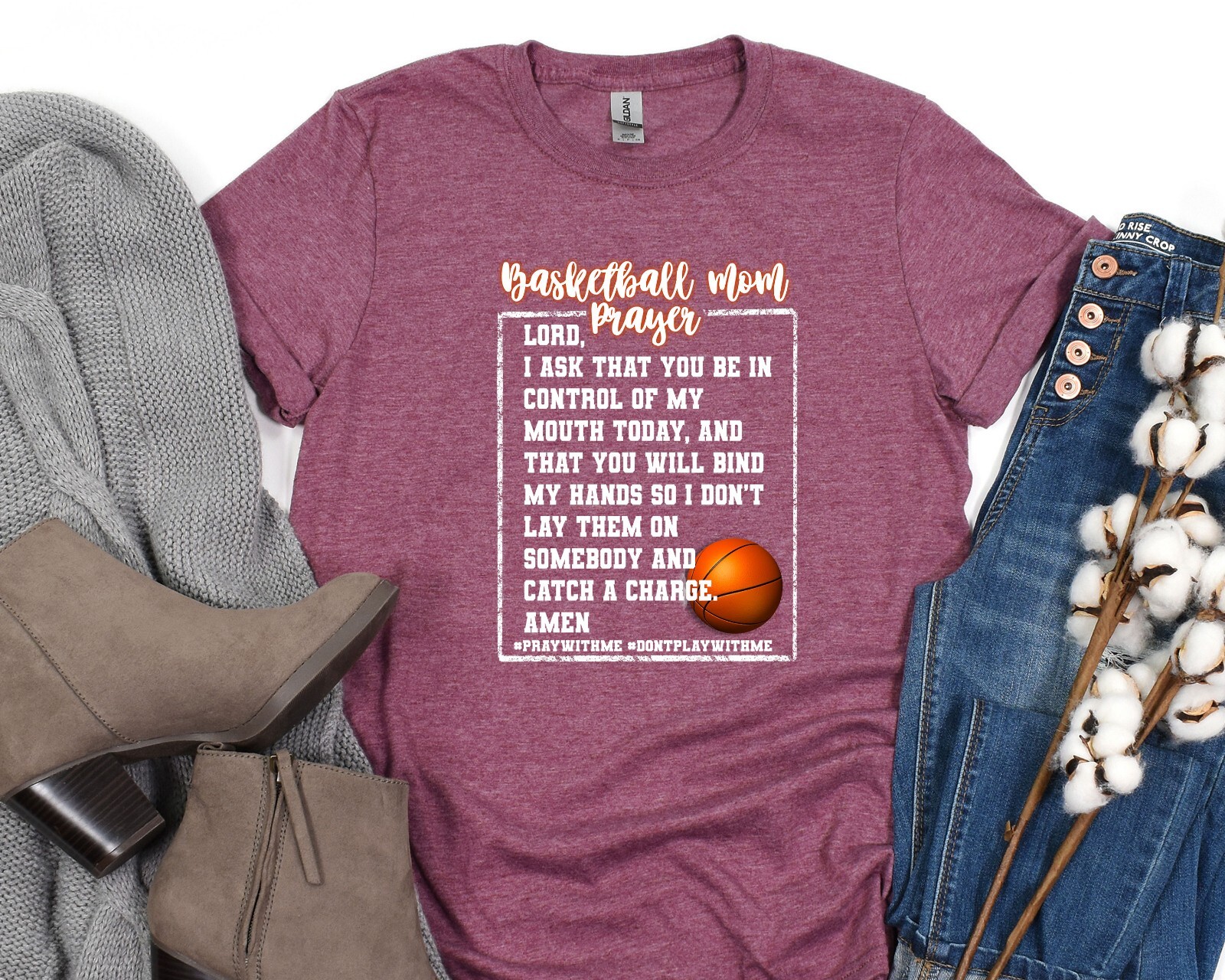 Basketball Mom Shirt Suppoter Mother Tee Game Day Shirt Mothers Day Gift Shirt gallery