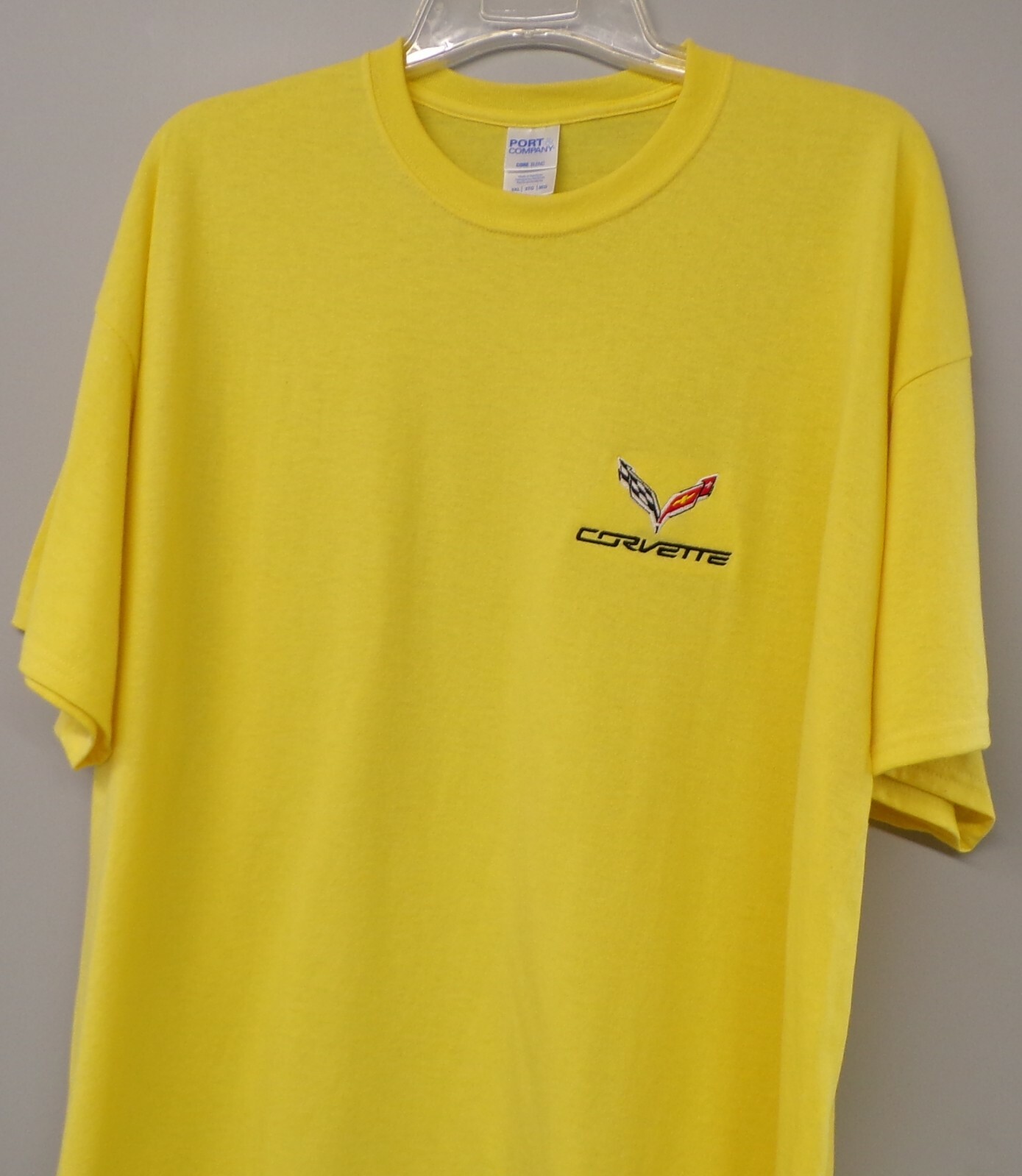 Chevrolet Corvette C7 Sports Car Embroidered T-Shirt S-6XL, LT-4XLT Chevy New gallery