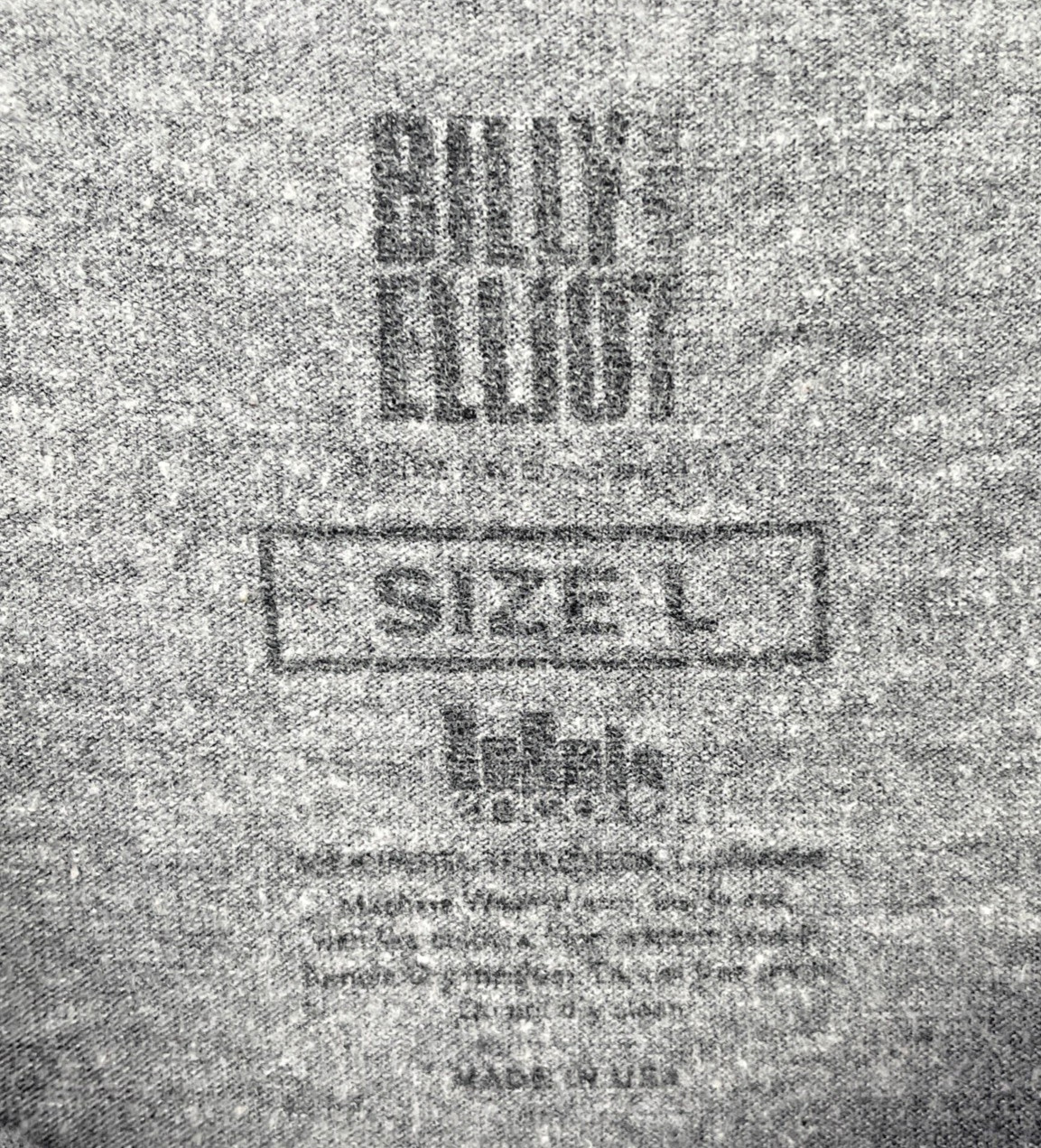 Billy Elliot T-shirt Men Large Heathered Gray Film Movie Musical gallery