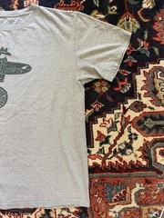 Distressed Patagonia Responsibili-tee Mens XL Unicycle Live Simply Gray T-Shirt