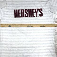 VTG Hershey’s Candy Bar Long Sleeve Mock Neck Shirt Men’s XL Made In USA 90s 80s