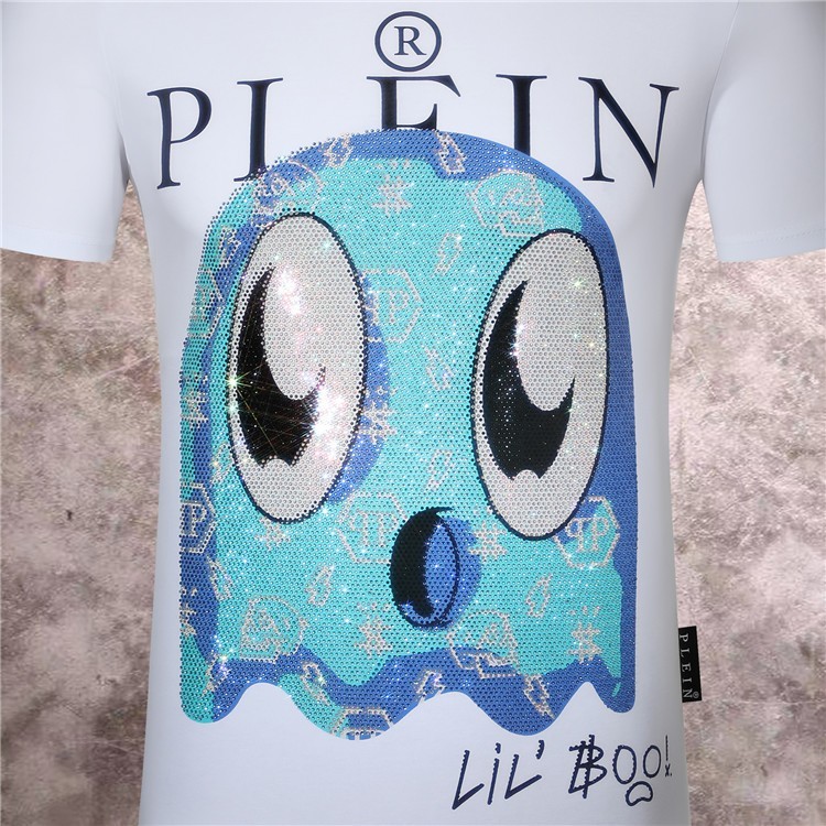 PHILIPP PLEIN TSHIRT PHILIP SKULL RHINESTONE SKULL T-SHIRT POLO SHIRT gallery