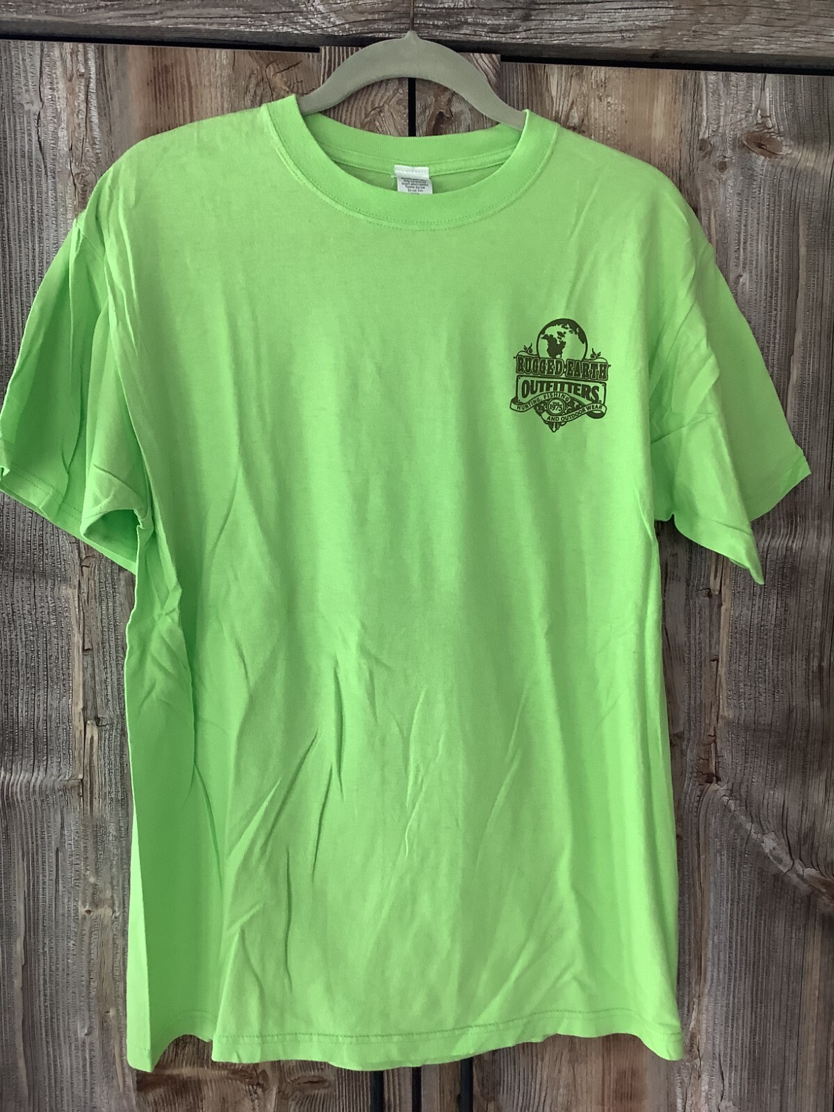 Mens Vintage Short Sleeve RUGGED EARTH Snapper Grouper Back Graphics Fishing T L gallery