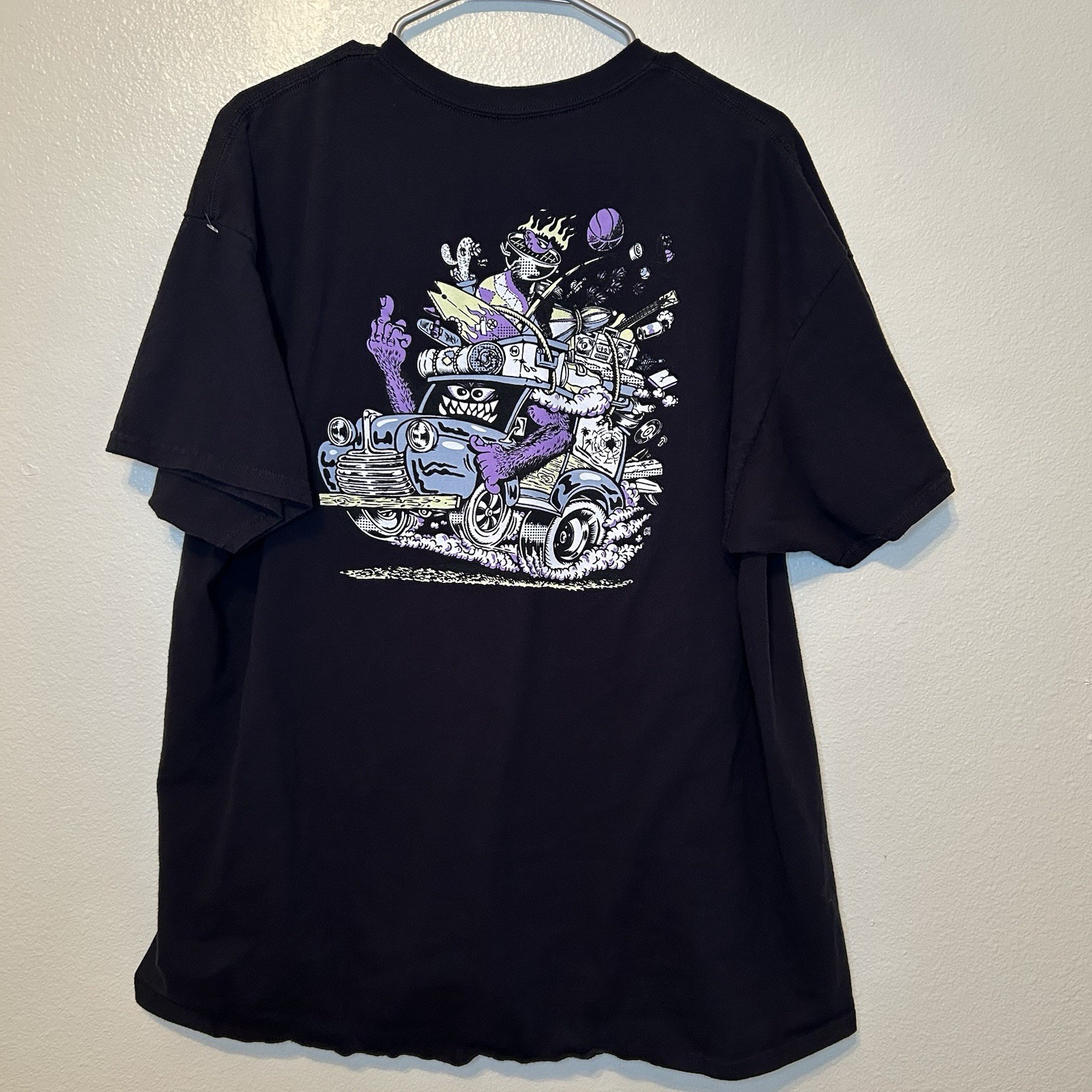 Santa Cruz Johnson Beast Wagon Shirt 2XL Skater Surfer Skateboard Cactus BG8 gallery