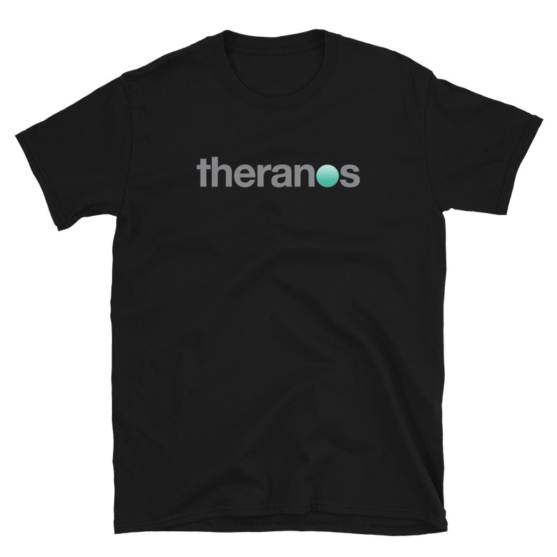 Theranos Logo Shirt, Elizabeth Holmes, Printed T-Shirt