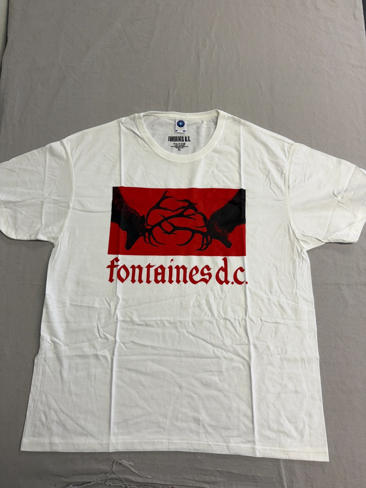 Fontaines D.C.  T-shirt Fontaines DC Stags Antler Tee Skinty Fia Official