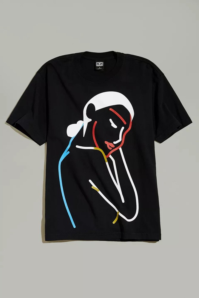 OBEY Men’s HUGGER TEE HEAVYWEIGHT BOX T-SHIRT SIZE SMALL – NWT