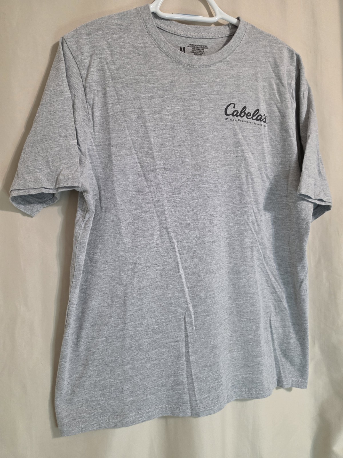 Men's Grey Short Sleeve T-Shirt By Cabelas Never Leave Home Without Your Wingman gallery