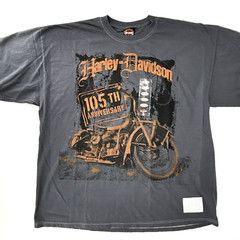 HARLEY DAVIDSON T Shirt 2007 105th Anniversary Biker Motorcycle sz 2XL XXL NWTD