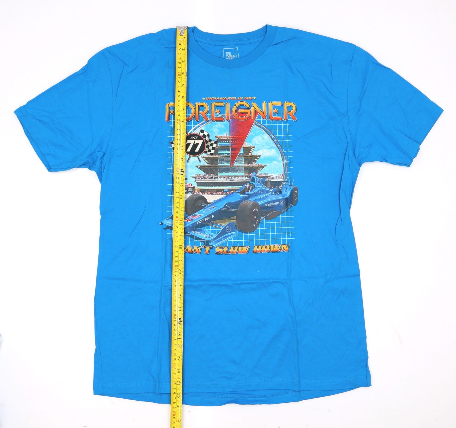 The Thread Shop T Shirt XL Indianapolis 500 Picture Foreigner Carb Day 2019 gallery