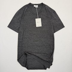 New AG Adriano Goldschmied AGKNITS T Shirt Mens M Sample Line Heather Charcoal