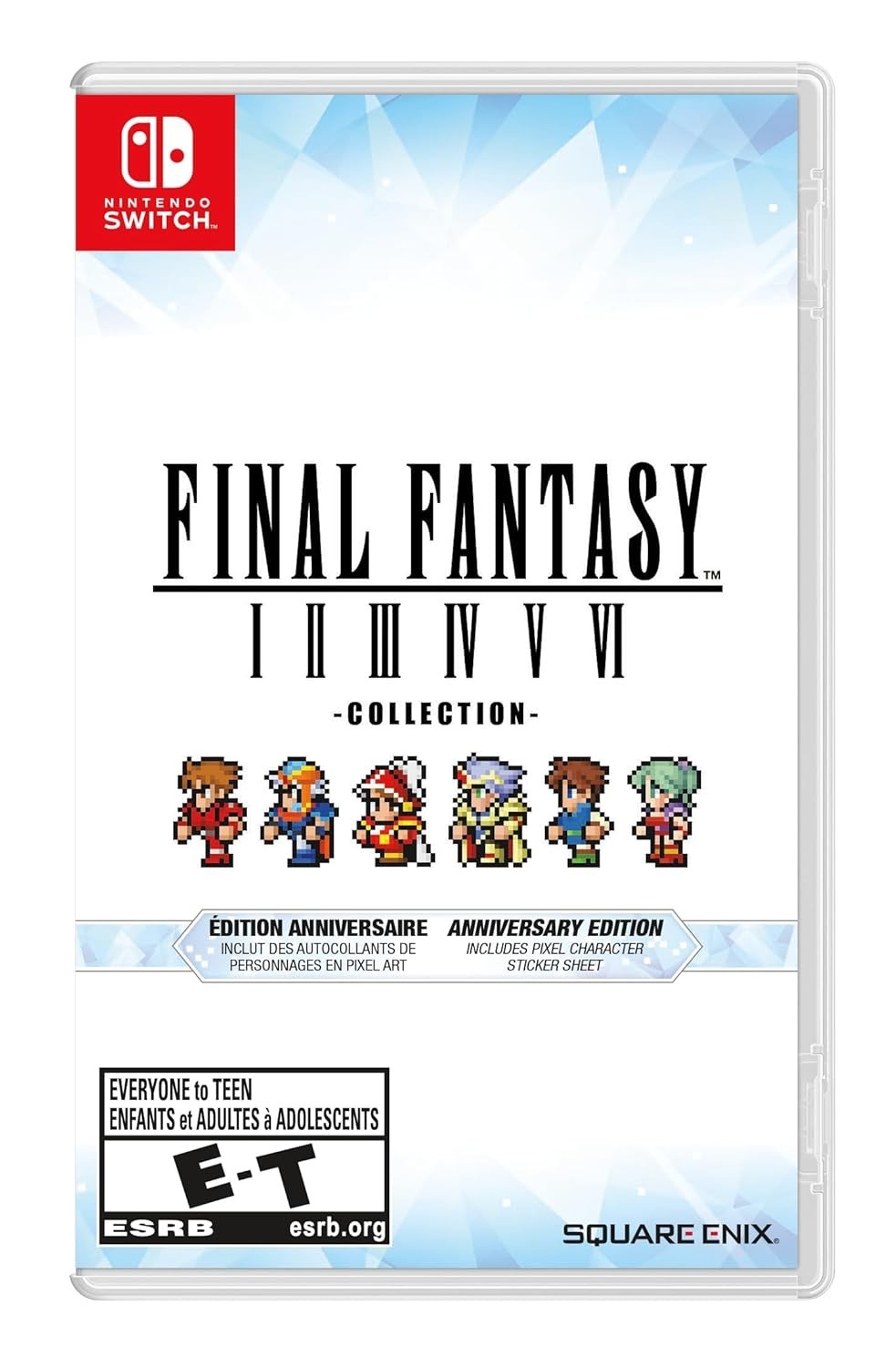 Final Fantasy I-VI Collection Anniversary Edition – Nintendo Switch – NEW