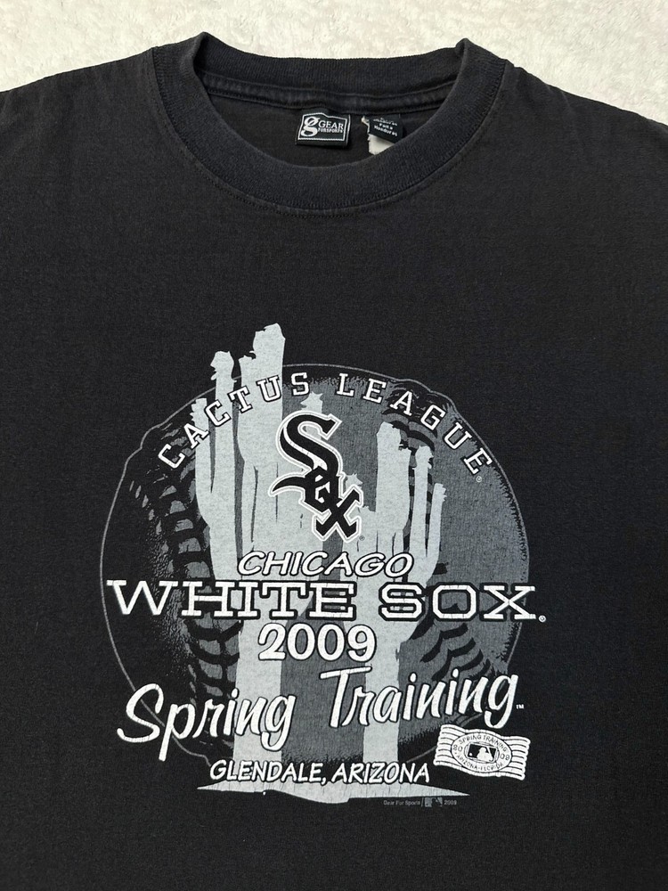 Vintage 2000s Y2K 2009 Chicago White Sox Spring Training MLB Baseball T-Shirt, L