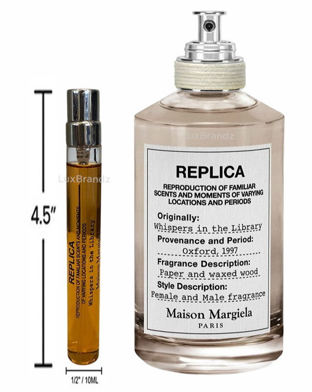 MAISON MARGIELA REPLICA WHISPERS IN THE LIBRARY EDT TRAVEL SPRAY -FREE SHIPPING