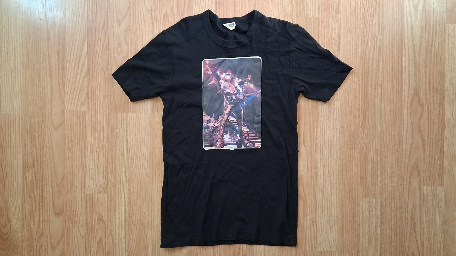 David Morris KISS Gene Simmons Graphic T Shirt Vintage American Apparel Made USA gallery