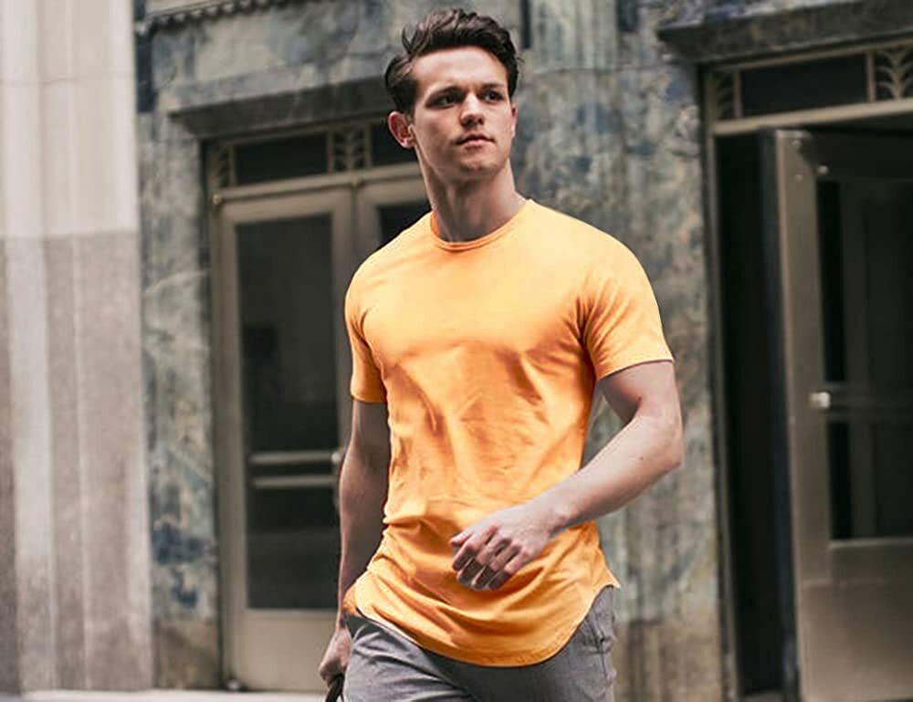 BILLIONHATS 36 Pack Mens Cotton Short Sleeve Lightweight T-Shirts, Mixed Colors gallery