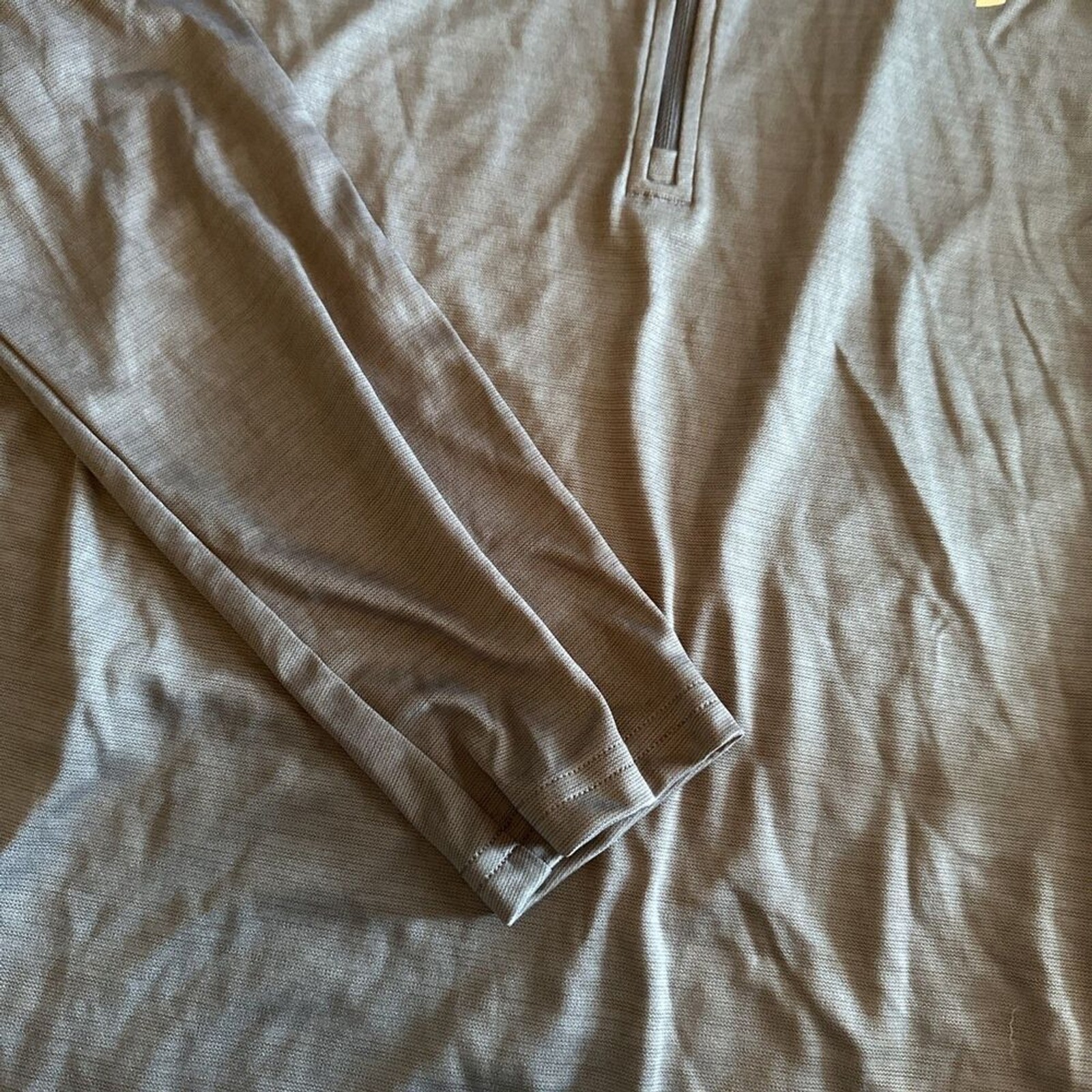 Under Armour Heatgear 1/4 Zip Sweater Men's Large Long Sleeve Stretch Loose Fit gallery