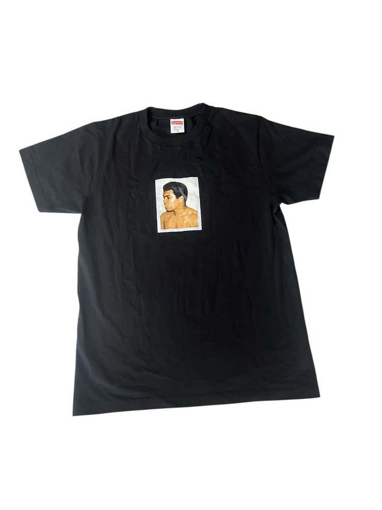Supreme SS16 Andy Warhol Foundation Muhammad Ali Portrait Tee Men’s Sz S