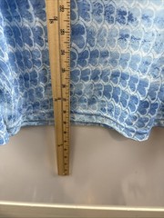 Hook & Tackle Mens Blue Ocean UPF 50+ Performance Shirt Size M