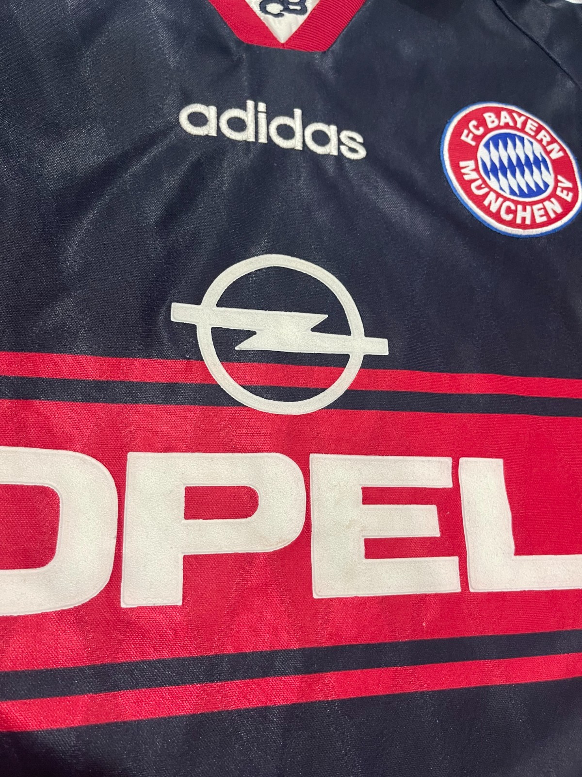 Bayern Munich 1997 1998 1999 Home Shirt Adidas Opel Vintage Jersey Size L gallery