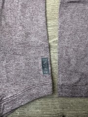 Rhône Atmosphere Long Sleeve Tee Classic Fit Men’s Small Shadow Plum/gray Stone