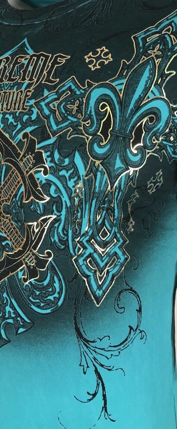 Xtreme Couture Affliction Men's T-Shirt MOMENTUM SHIFT Biker S-5XL $40 gallery