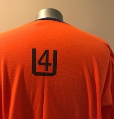 Budweiser This Bud 4 U Orange Delta Pro Weight Men’s T Shirt 2XL Vintage VGC