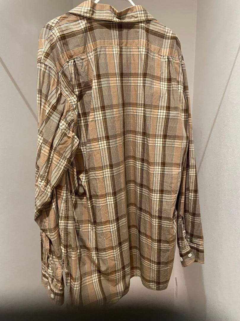PHIGVEL Resort Pullover Shirt Madras Check Size M gallery