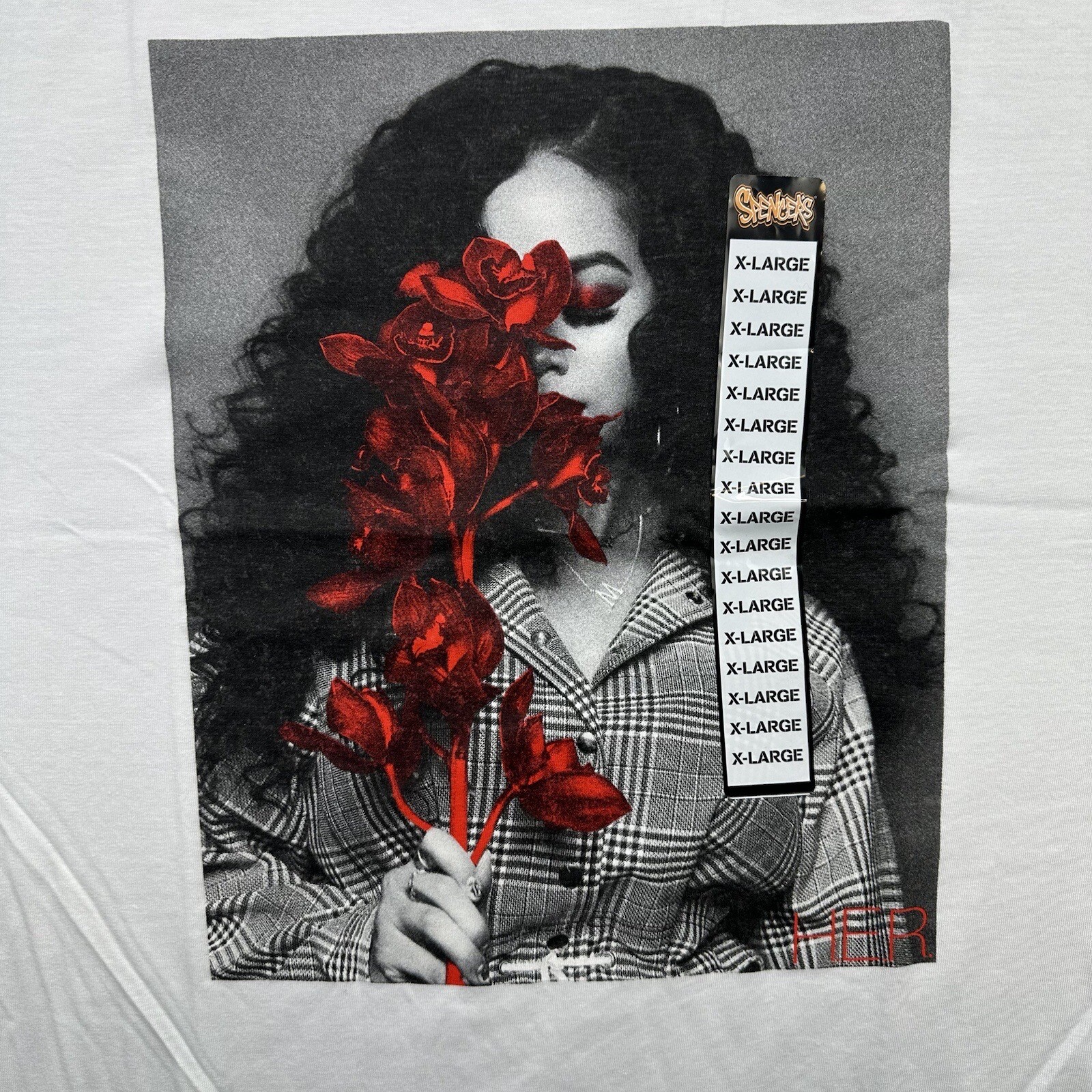 The Thread Shop T-Shirt Women Extra Large H.E.R Gabriella Wilson Rap Hip Hop Tee gallery