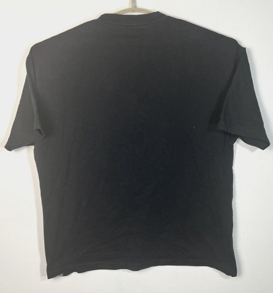 Rebel 8 Eight Men's 2XL Black Cotton Short Sleeve Crew Neck Graphic Logo T Shirt gallery