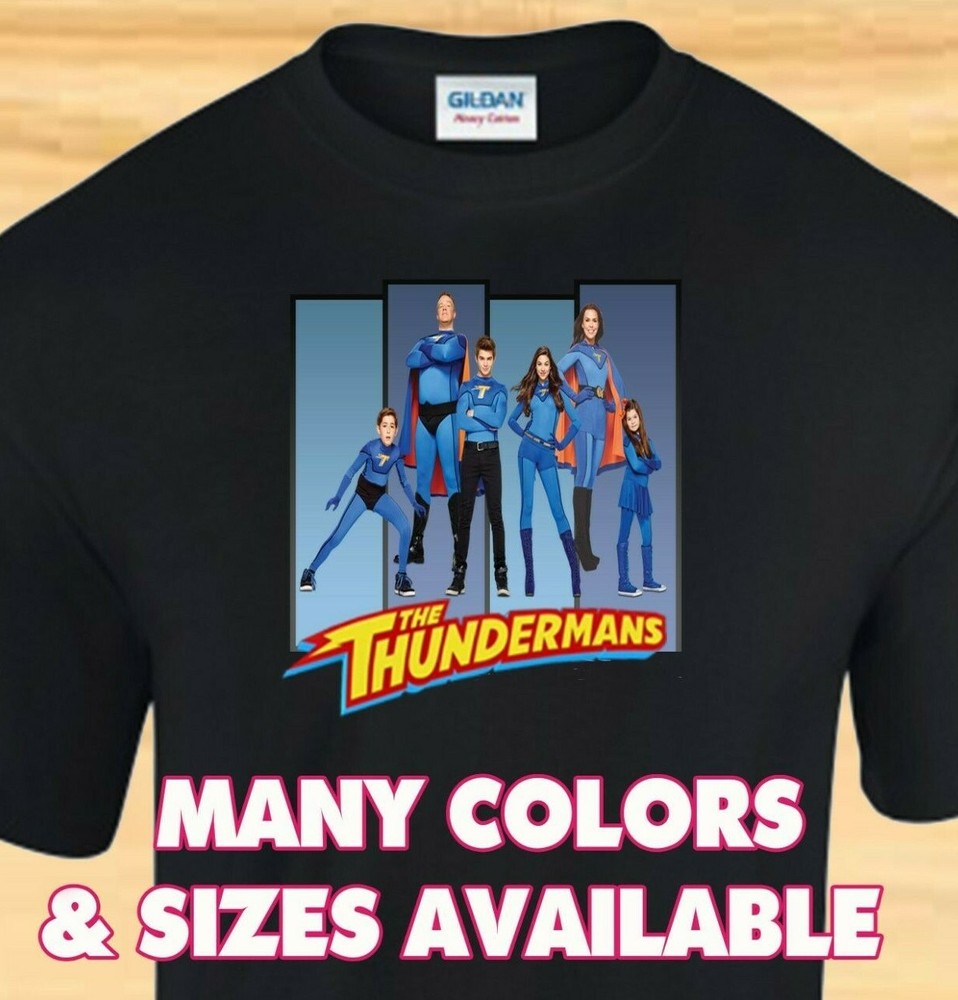 THE THUNDERMANS – Super Hero TV Show – CUSTOM T-SHIRT – Adult, Child, Toddler