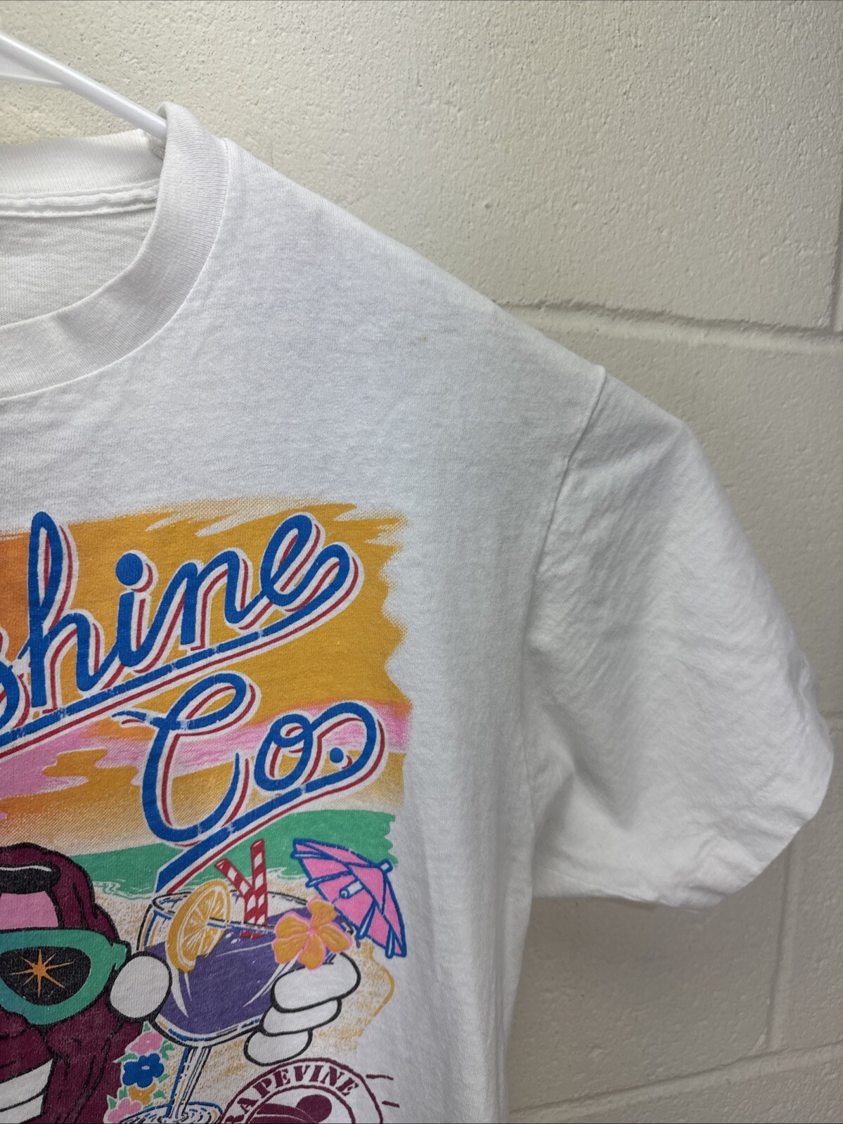 Vintage 1987 California Raisins Sunshine Co Graphic Tee Shirt Mens Size Large gallery