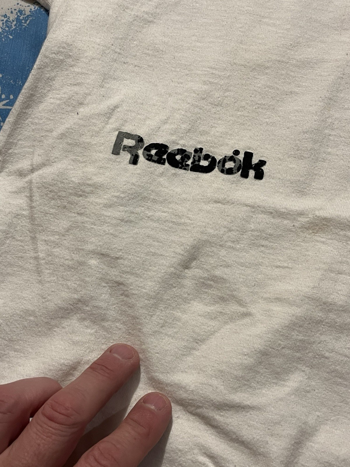Vintage 90’s Reebok Blacktop Basketball Single Stitch Graphic T Shirt Size L gallery