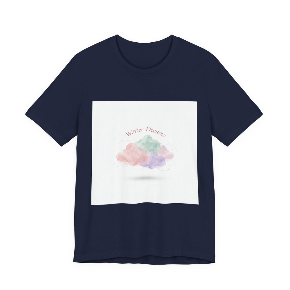 Dreamy Gradient Pastel Clouds Tee | pastel winter design, soft spring vibe